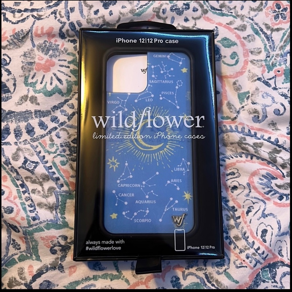 Wildflower case for iphone 12/12 pro
